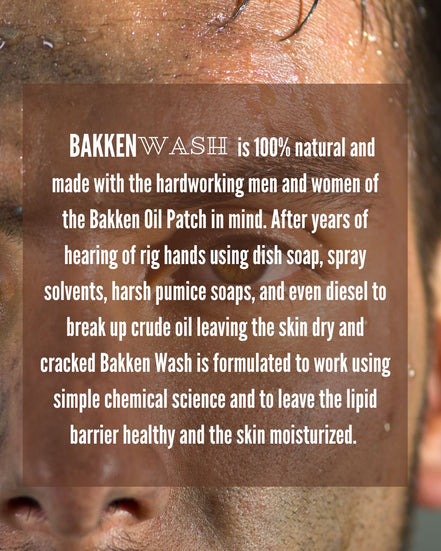 Bakken Wash - Natural Body Cleanser for Hardworking Skin