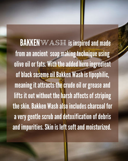Bakken Wash - Natural Body Cleanser for Hardworking Skin