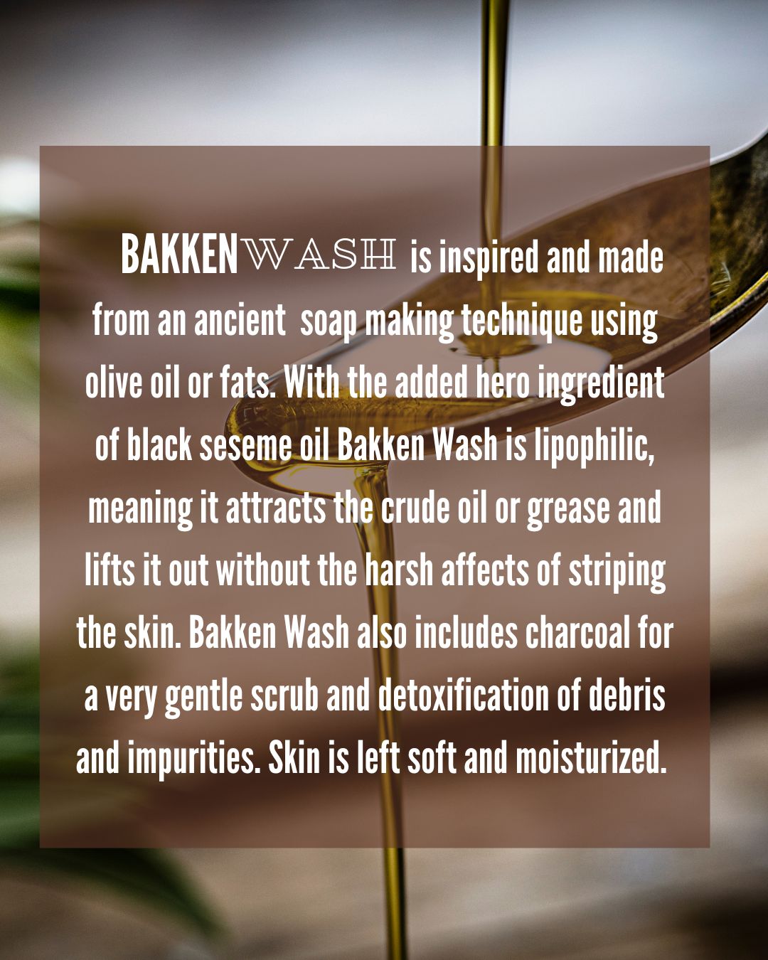 Bakken Wash - Natural Body Cleanser for Hardworking Skin